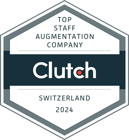 Top Staff Augmentation Company Switzerland 2024 Badge