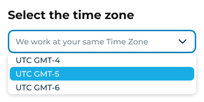 Time Zones Time Zones