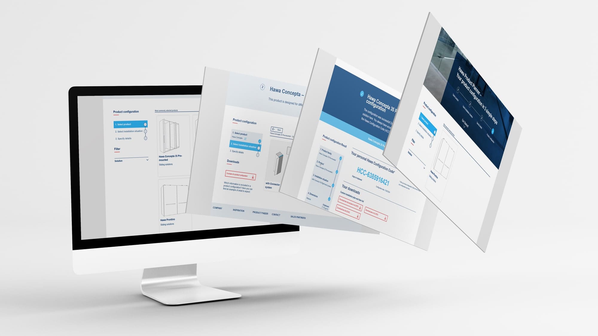 web a pplication development website made by Bertoni Solutions
